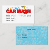 Car Wash Visitekaartje (Voorkant / Achterkant)
