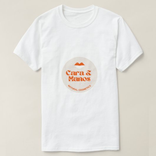 Cara & Manos Natural Cosmetics Aesth Basic T-Shirt (Design voorkant)