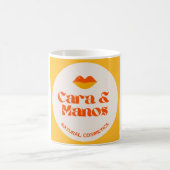 Cara & Manos Natural Cosmetics Orange L Mug, 11 oz Koffiemok (Center)