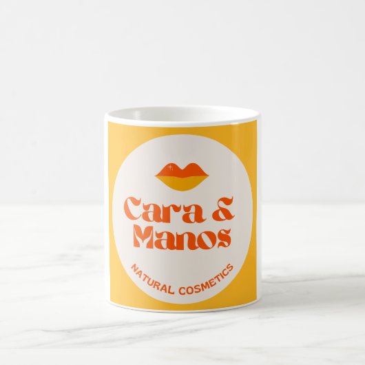 Cara & Manos Natural Cosmetics Orange L Mug, 11 oz Koffiemok (Center)
