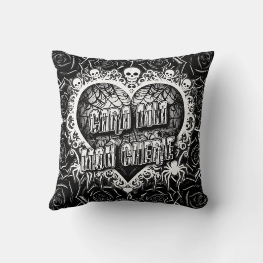 Cara Mia, Mon Cherie Kussen (Achterkant)