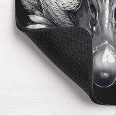 "Cara the Goose" Floral Mouse Pad Muismat (Hoek)