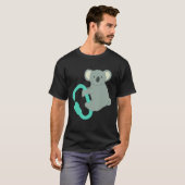 Carabiner Koala Bouldering Koala Beer T-shirt (Voorkant volledig)