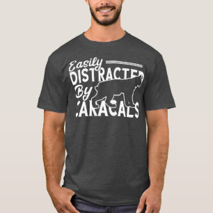 Caracal, gemakkelijk verstoord door caracalen, wil t-shirt