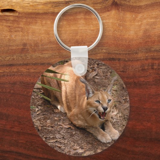 Caracal Lynx Sleutelhanger (Voorkant)