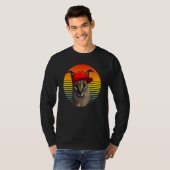 caracal meme cat t-shirt (Voorkant volledig)