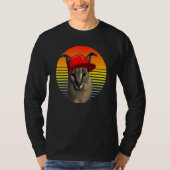 caracal meme cat t-shirt (Voorkant)