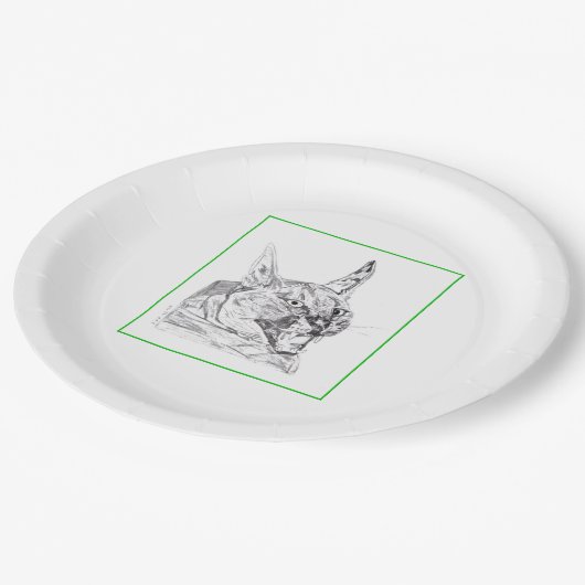 Caracal Paper Bord (Gekanteld)