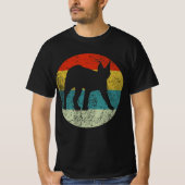 Caracal retro  silhouet 70s t-shirt (Voorkant)