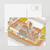 Caracalla baths Rome Briefkaart (Voorkant / Achterkant)