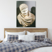 Caracalla, Roman marble cuirassed, 212-217 AD Canvas Afdruk (Insitu (Slaapkamer))