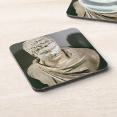 Caracalla, Roman marble cuirassed bust, 212-217 AD Drankjes Onderzetter (Linkerzijde)