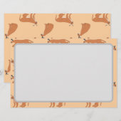 Caracals  briefpapier (Voorkant / Achterkant)