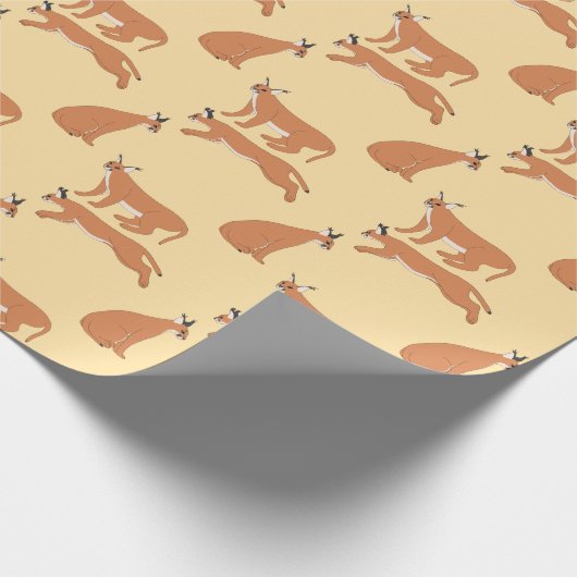 Caracals Cadeaupapier (Hoek)