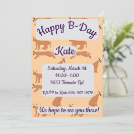 Caracals Gefeliciteerd Kaart