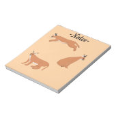 Caracals  notitieblok (Linkerzijde)