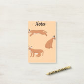 Caracals  post-it® notes (Op bureau)