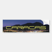Caracas by night bumpersticker (Voorkant)