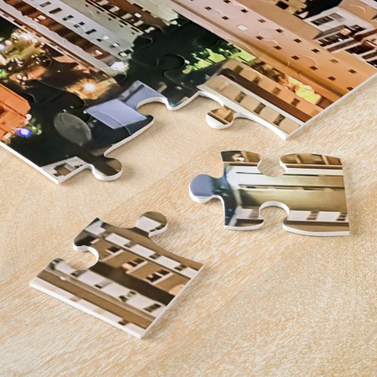 Caracas de noche legpuzzel (Zijkant)