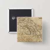 Caracas, Guyana Vierkante Button 5,1 Cm (Voorkant /achterkant)