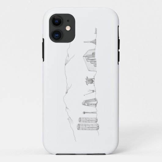 Caracas Line iPhone Case (Achterkant)
