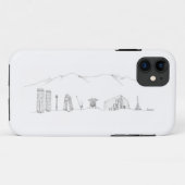 Caracas Line iPhone Case (Achterkant (horizontaal))