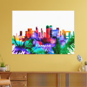 Caracas Skyline Canvas Afdruk (Insitu (Woonkamer))