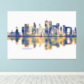 Caracas Skyline Canvas Afdruk (Insitu (Houten vloer))