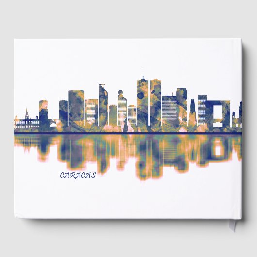 Caracas Skyline Gastenboek (Achterkant)