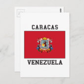 Caracas Venezuela Briefkaart (Voorkant / Achterkant)