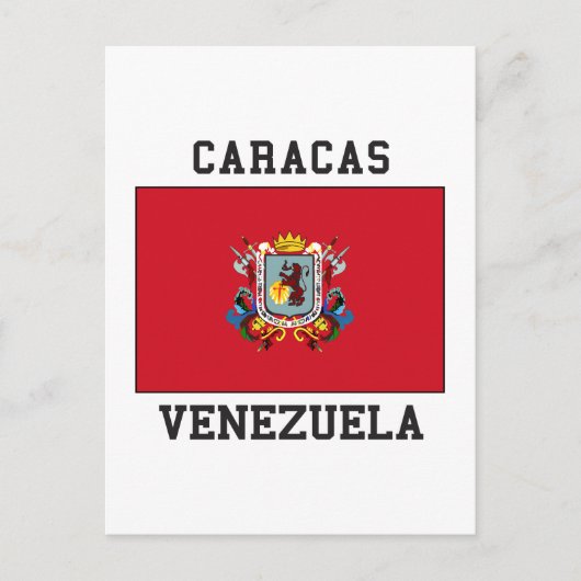 Caracas Venezuela Briefkaart (Voorkant)
