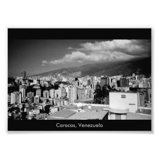 Caracas, Venezuela Foto Afdruk (Voorkant)