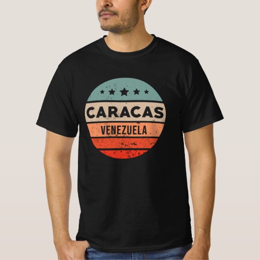 Caracas Venezuela T-shirt (Voorkant)