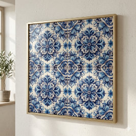 Caracol Azul Talavera Mexicaans Aardewerk Tegeltje