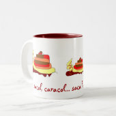 CARACOL TWEEKLEURIGE KOFFIEMOK (Voorkant links)