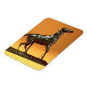 Caracoling Horse (brons) Magneet (Linkerzijde)