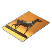 Caracoling Horse (brons) Notitieboek (Linkerzijde)