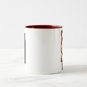 Carahil 4, L van E-bekertje Tweekleurige Koffiemok (Center)