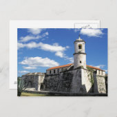 Caraïben, Cuba, Havana. Old Havana, Castillo Briefkaart (Voorkant / Achterkant)