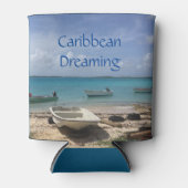 Caraïben Dreaming Bonaire Vist de Oostzee Blikjeskoeler (Voorkant)