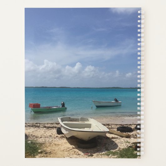 Caraïben Dreaming Bonaire Vist de Oostzee Planner (Achterkant)