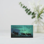 Caraïben en Noordelijke Lichten Visitekaartje (Staand voorkant)