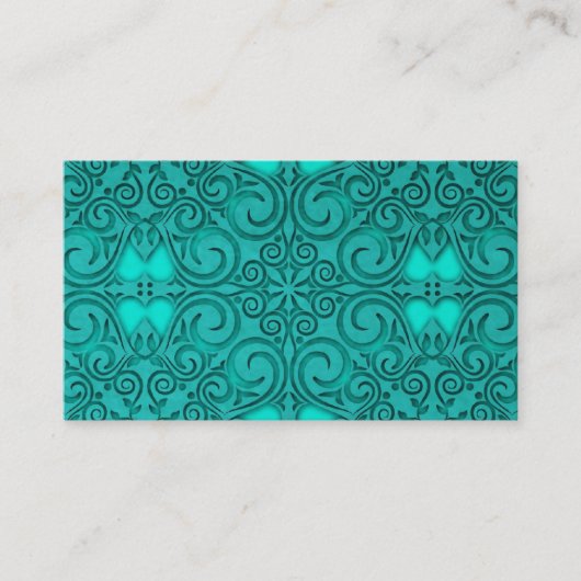 Caraïben Fantasy Floral Visitekaartje (Voorkant)