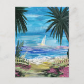 Caraïben Getaway Briefkaart (Voorkant)