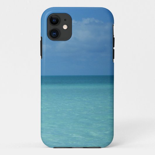 Caraïben Horizon Tropical Turquoise Blue Case-Mate iPhone Case (Achterkant)