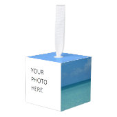 Caraïben Horizon Tropical Turquoise Blue Decoratie (Voorkant hoekig)