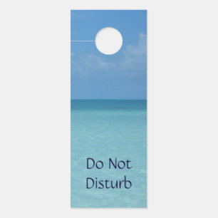 Caraïben Horizon Tropical Turquoise Blue Deurhanger