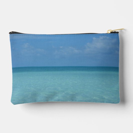 Caraïben Horizon Tropical Turquoise Blue Etui (Achterkant)