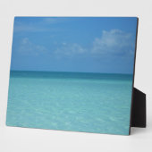 Caraïben Horizon Tropical Turquoise Blue Fotoplaat (Zijkant)