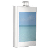 Caraïben Horizon Tropical Turquoise Blue Heupfles (Rechts)